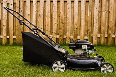 Ohv engine lawn discount mower