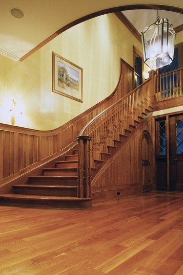 Staircase in a home
