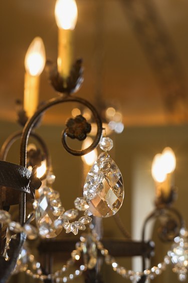 Detail of chandelier