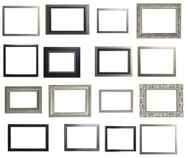 Silver and Black Landscape Frame Multiple Selection