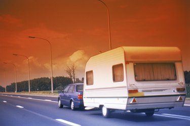 on the road