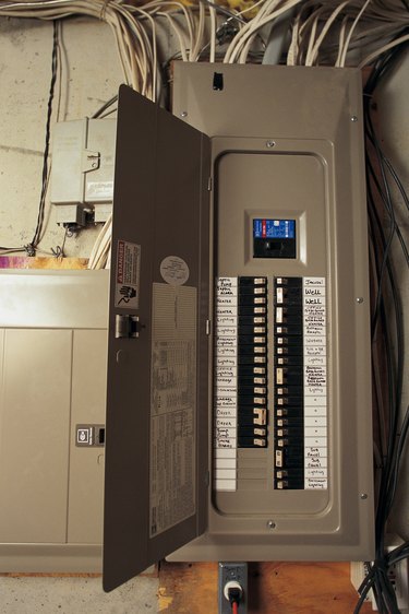 Electrical distribution panel