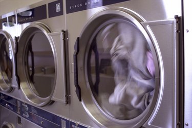 Laundromat dryer