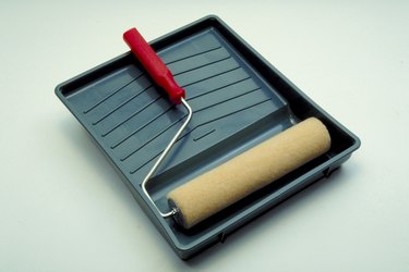 Paint roller and tray