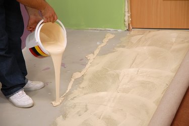pooring special glue for carpet