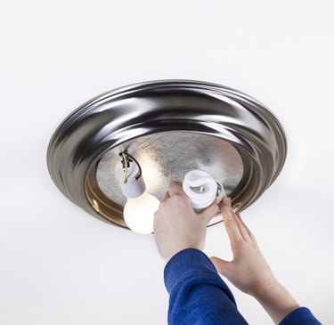 Replacing Light Bulb with Compact Fluorescent