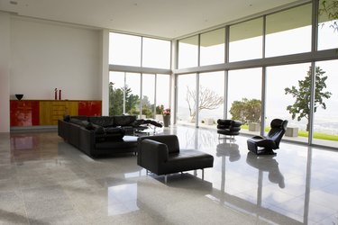 Interior of modern living room