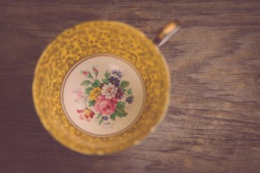 Gold Teacup