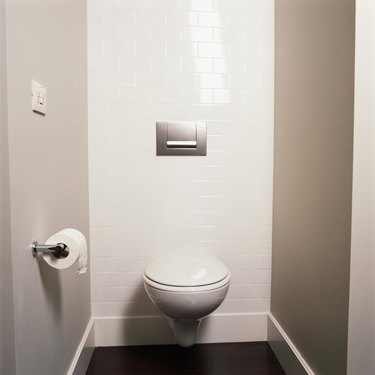 View of toilet room