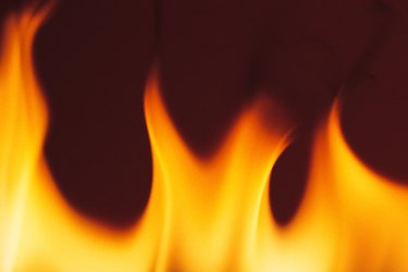 Close-up of flames