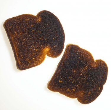 Burnt toast