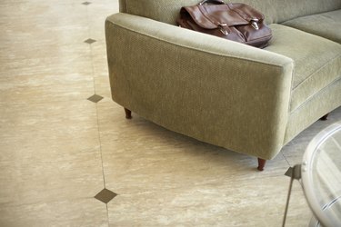 Shoulder Bag on Sofa