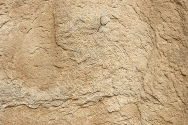 Texture of pink sandstone