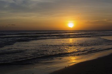 Sunset at Seminyak Beach