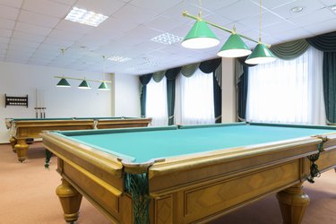 Billiard tables