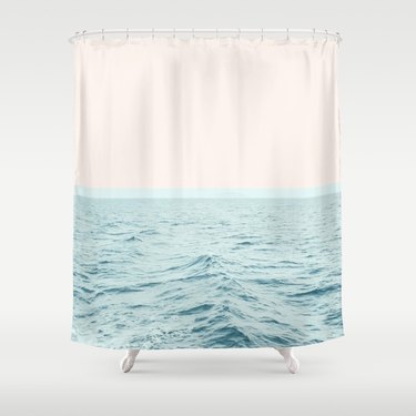 ocean shower curtain