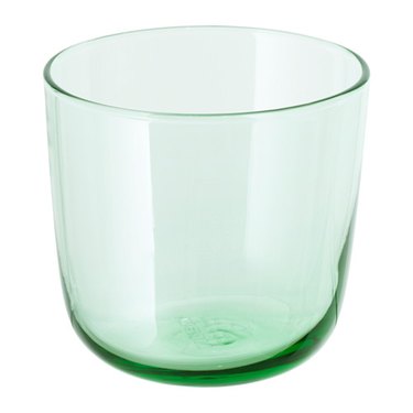 ikea green glass