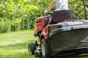 Once your mower starts, it should charge the battery.