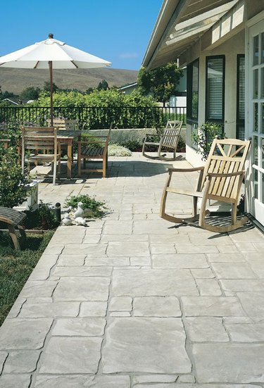 25 Inspiring Stamped Concrete Patio Ideas and Designs | Hunker