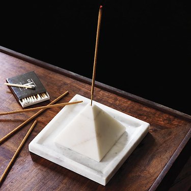 marble incense burner
