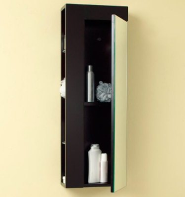 column-style medicine cabinet