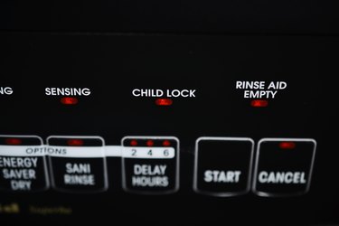 A Kitchenaid Dishwasher Child Lock