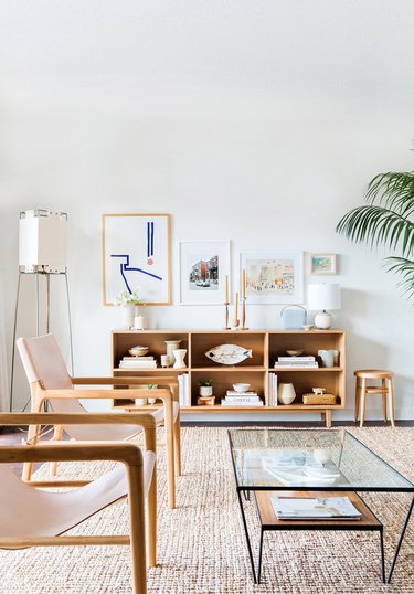 Japanese minimalist living room