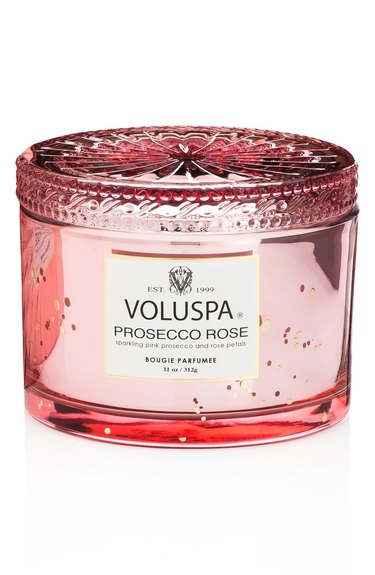 Voluspa Vermeil Prosecco Rose Corta Maison Candle