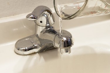How to Clean Hard Water Stain From Polished Nickel Faucets | Hunker
