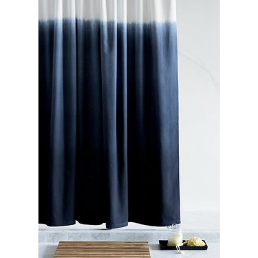 Ombre shower curtain