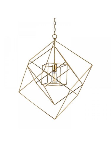 geometric pendant lamp