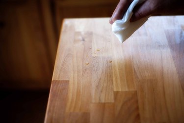 How To Refinish Butcher Block & Dreams of Grandeur - It All