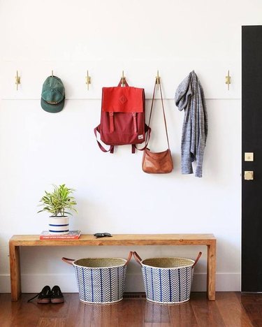 How to Create an Entryway When Your Home Doesn't Have One