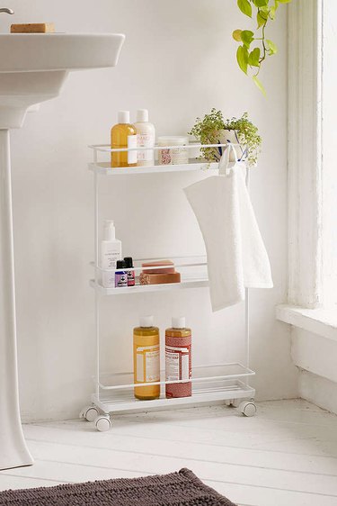 12 Shower Storage Ideas to Marie Kondo Your Bathroom, Hunker