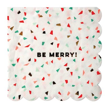 be merry paper napkins