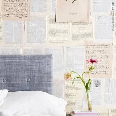 book pages as wallpaper