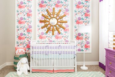 Floral Baby Room Design Ideas