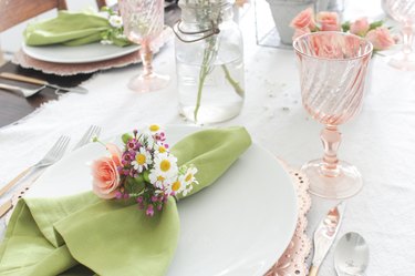 How to Create Napkin Rings Using Fresh Florals | Hunker