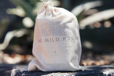 Milo House candle with packaging