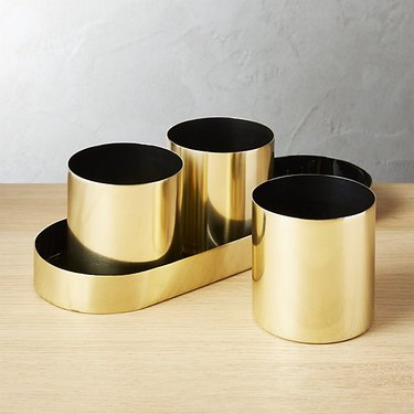 gold canisters