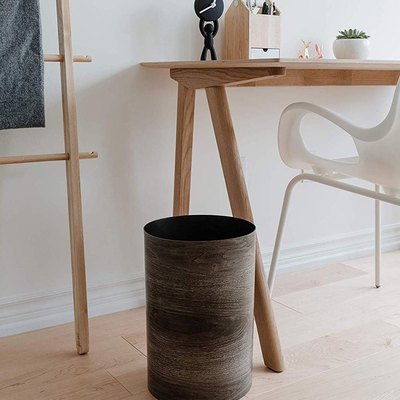 wood waste basket