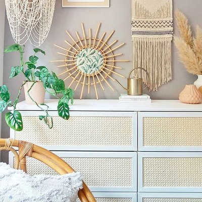 ikea tarva dresser diy hack