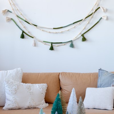 Boho Holiday Rope and Tassel Garland DIY