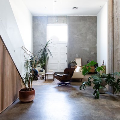 The living area