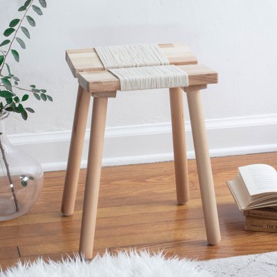 IKEA woven stool hack