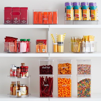 minimalist pantry storage