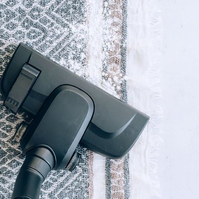 Vacuum cleaning carpet