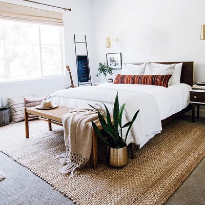 Minimal boho bedroom
