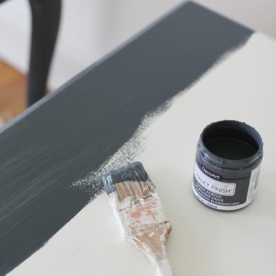 Painting table with chalk paint