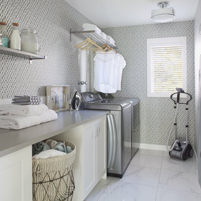 laundry room organizing